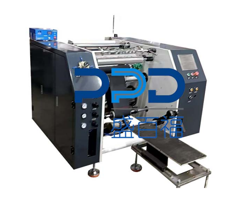 2 Shaft Stretch Film Rewinding Slitting Machine