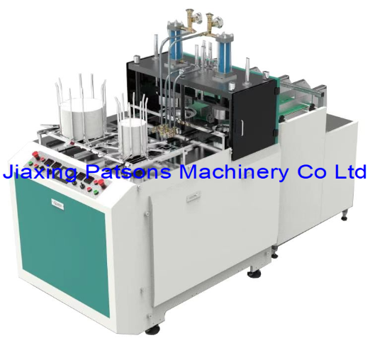 High Speed 2 Shaft Paper Plate Making Machine