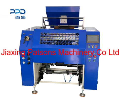 Single Shaft Automatic Cling Film Rewinder With Curely Edge