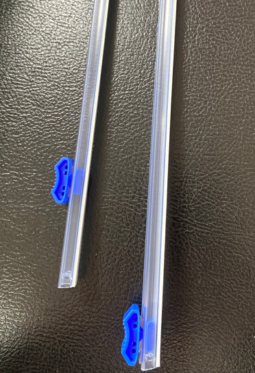 Standard stick-on slide cutter