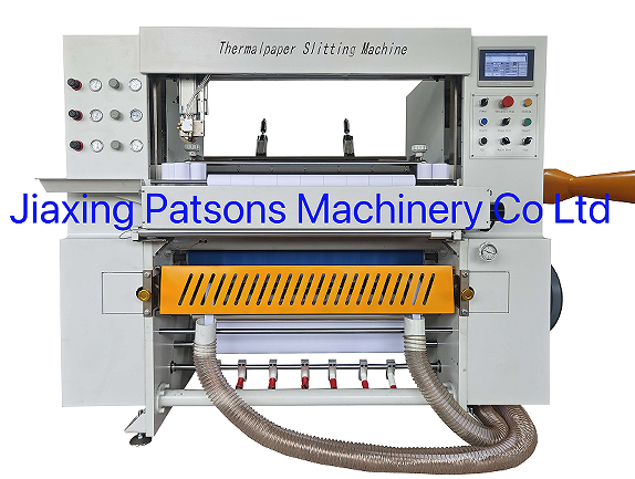 Thermal Paper Roll Slitter With Automatic Waste Paper Collection Device