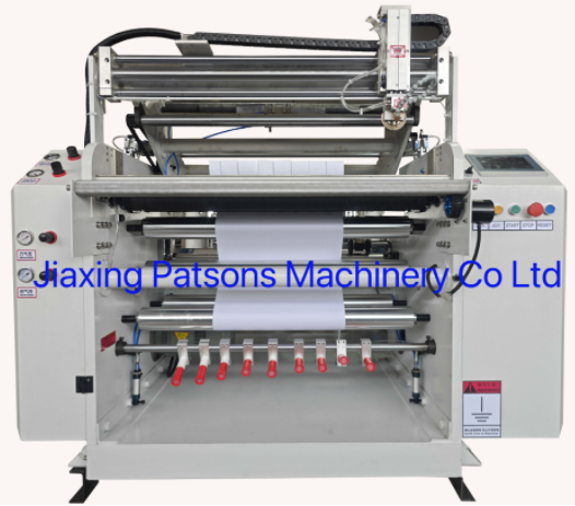 Thermal Paper Slitting Machine With Automatic Cutting & Gluing