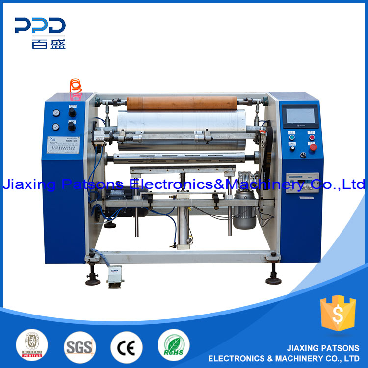 Aluminium Foil Cling Film Rewinding Machine