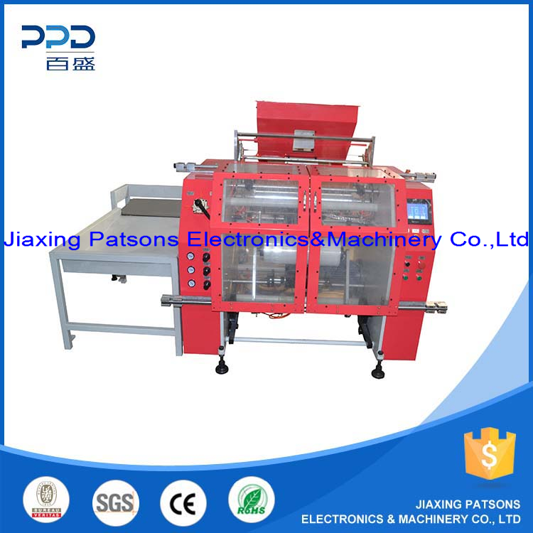 Europe standard high speed stretch film rewinder machine