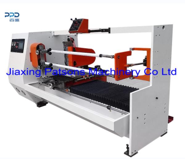 Automatic 2 Shaft Electrical Tape Roll Cutting Machine