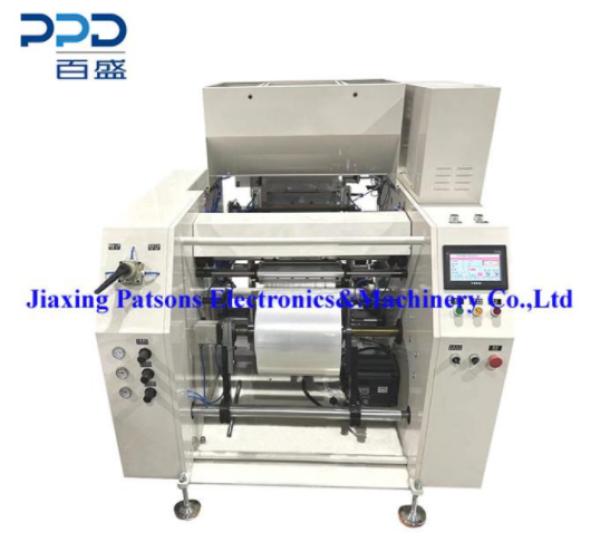 Full Automatic Cling Film Perforation Rewinder With Curle Edge