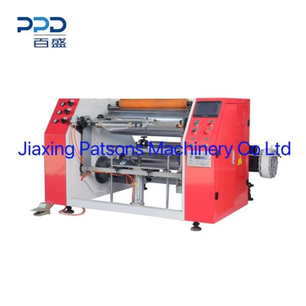 Multi Functional Aluminum Foil Cling Film Stretch Film Baking Paper Roll Rewinding Machine