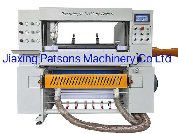 Thermal Paper Roll Slitter With Automatic Waste Paper Collection Device